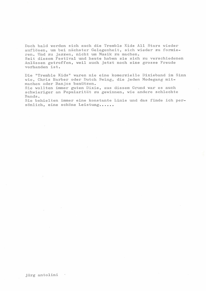 Tremble Kids Story